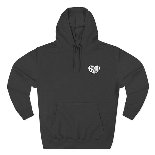 Three-Panel Fleece Hoodie