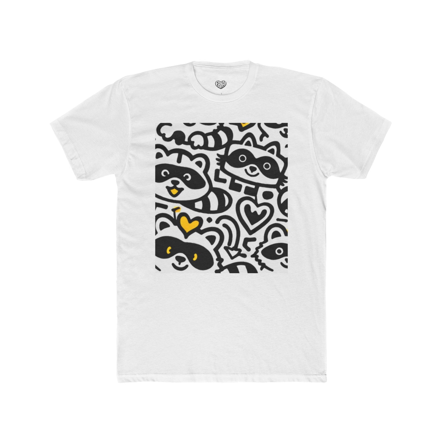 Panda Rock Band T-Shirt — 'PANDA!!' Cartoon Band Graphic Tee